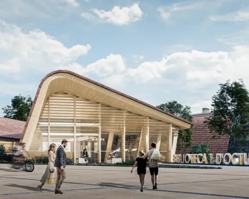 Biblioteca Pública Calaf. TDA Arquitectura y Urbanismo.