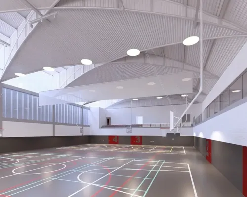 Nuevo pabellón deportivo en Salt