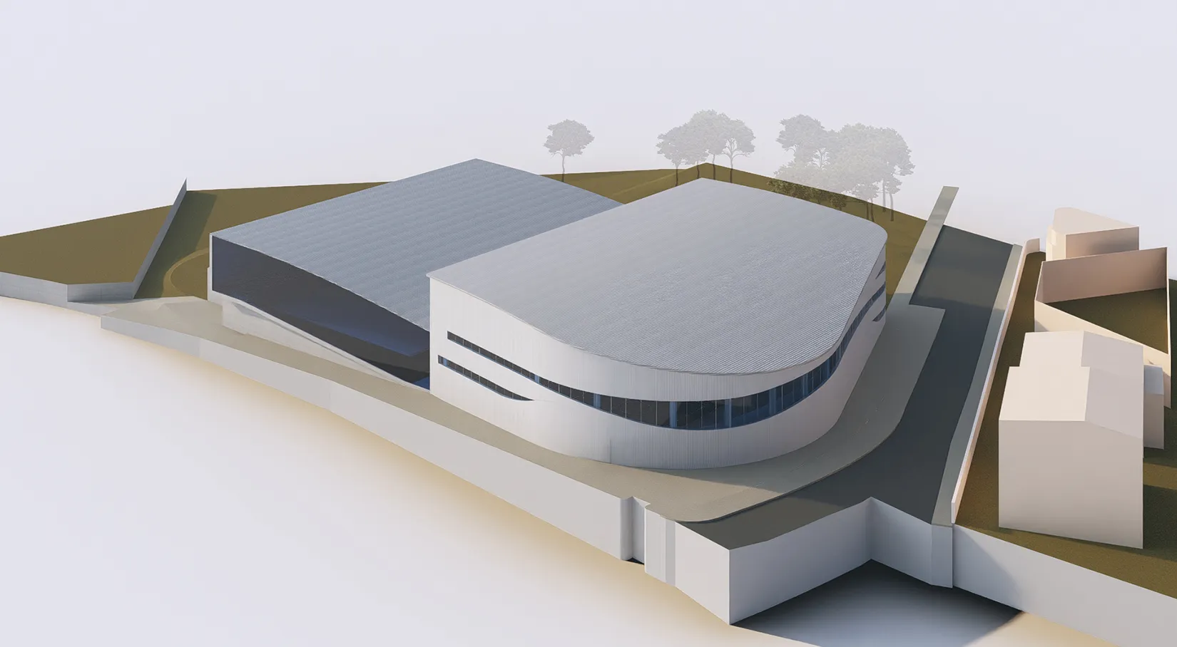 Pabellon Can Vinader. TDA Arquitectura y Urbanismo.