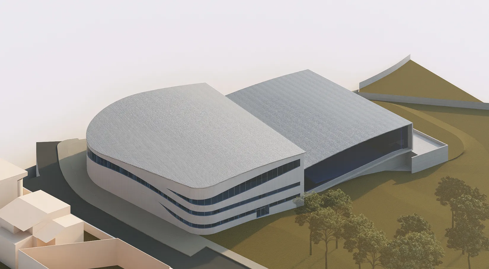 Pabellon Can Vinader. TDA Arquitectura y Urbanismo.