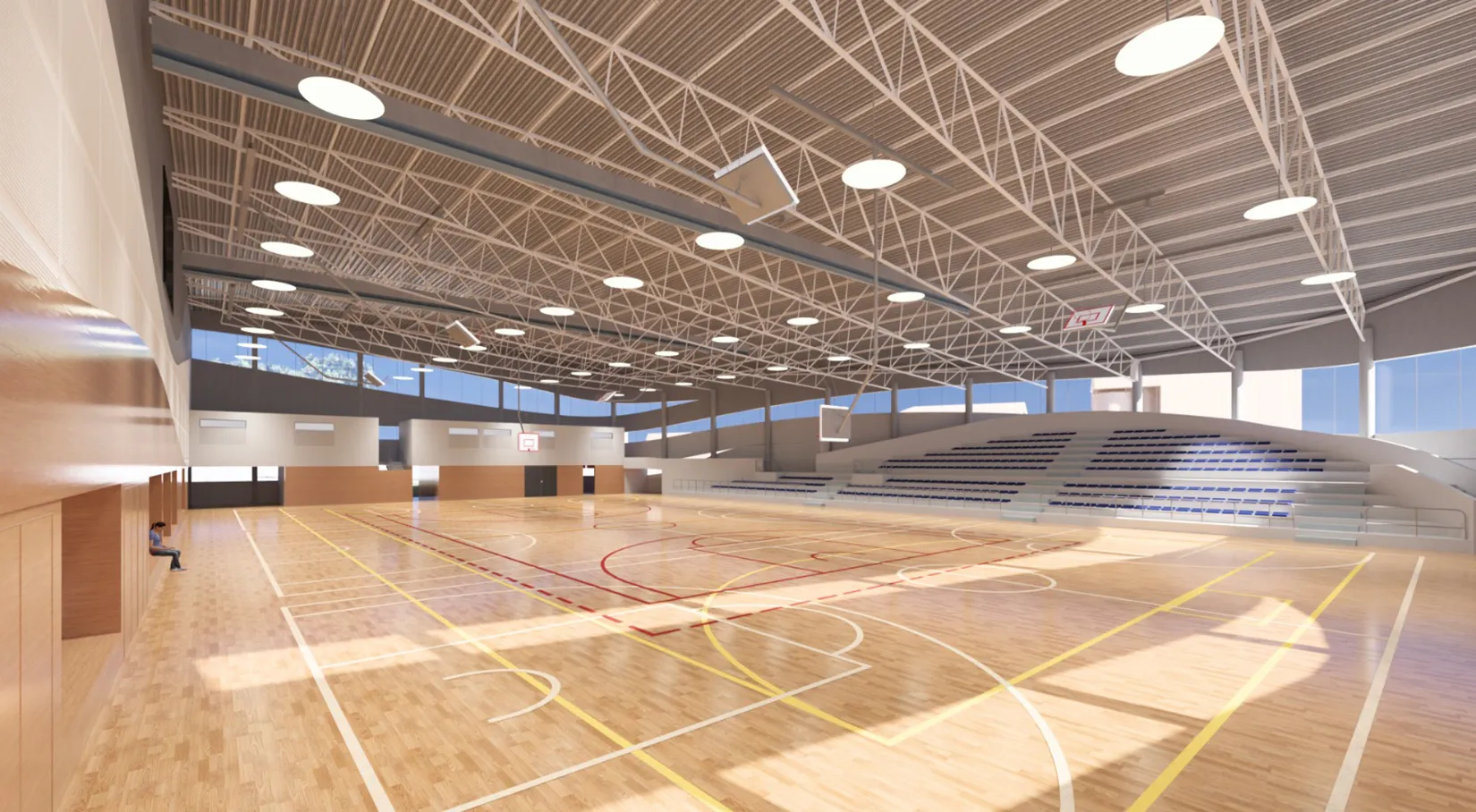 Pabellon Can Vinader. TDA Arquitectura y Urbanismo.