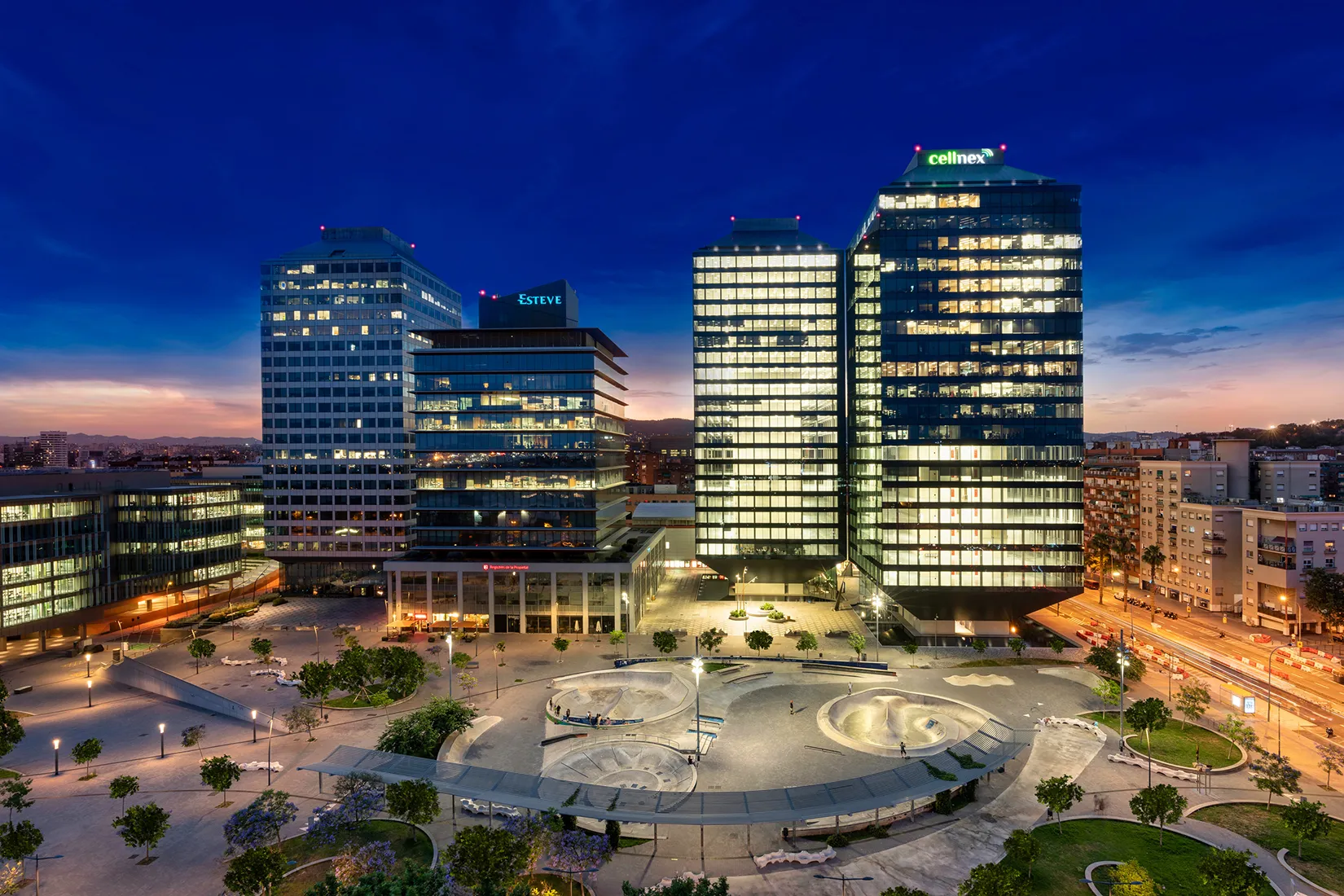 Urbanización Porta Firal. TDA Arquitectura y Urbanismo.