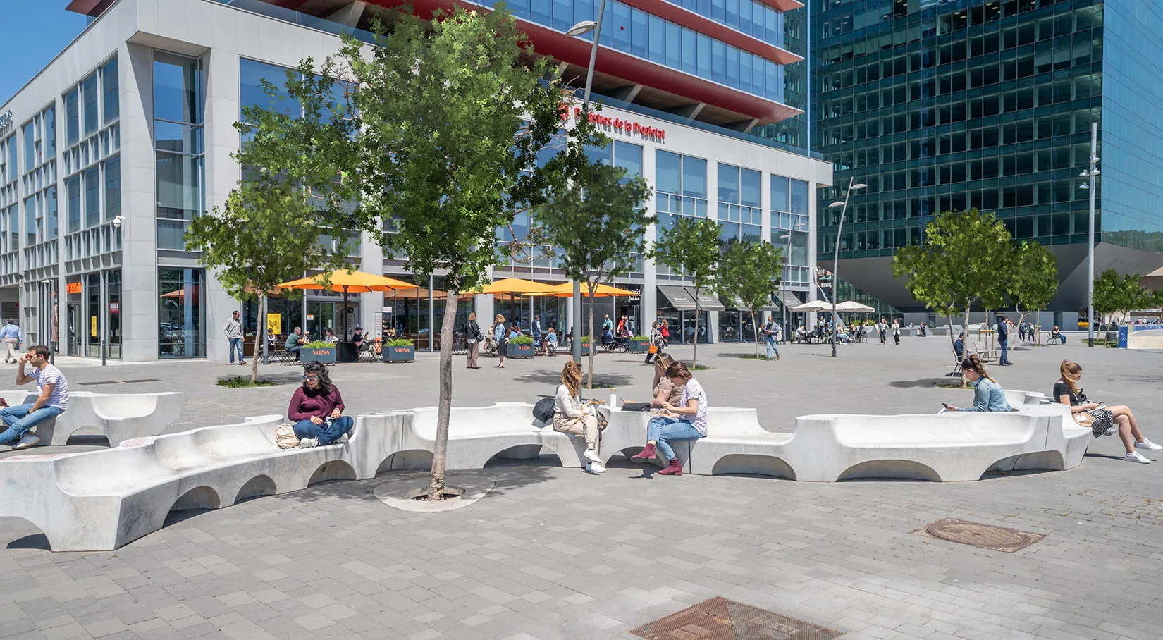 Urbanización Porta Firal. TDA Arquitectura y Urbanismo.