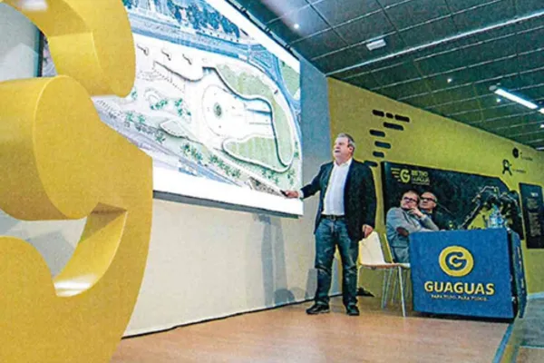 La MetroGuaga lleva zonas verdes y paseos al Cono Sur