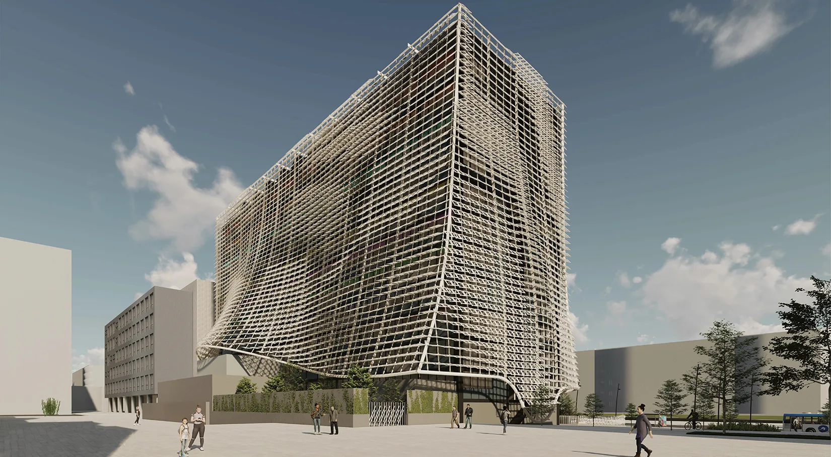 Edificio de usos Múltiples I. TDA Arquitectura y Urbanismo.