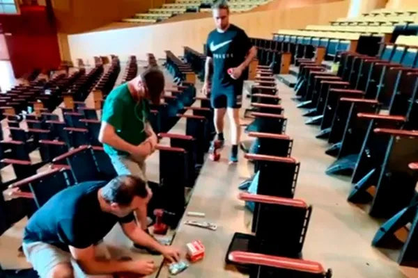 Un Auditorio con nuevas butacas sostenibles