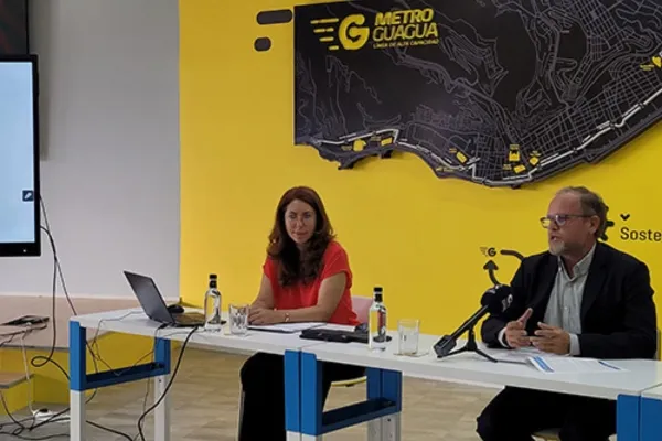 La MetroGuagua dispondrá de 36 paradas con un diseño singular y sostenible