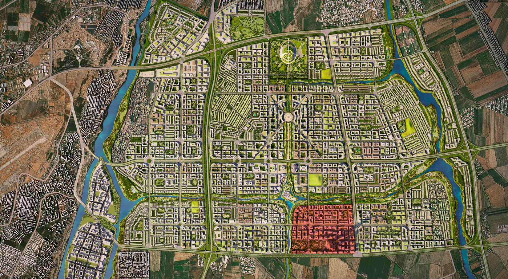 New Tashkent. TDA Arquitectura y Urbanismo.